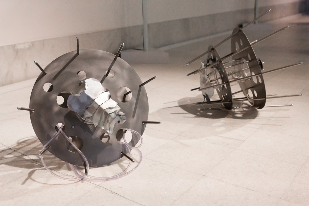 Photos from solo exhibition LIne +1233m -1233m , Kresija Gallery Ljubljana, Aprile - May 2023