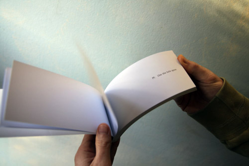 I do desperatley need to talk, Robertina Šebjanič and Mari Lagerquist, artist book 01